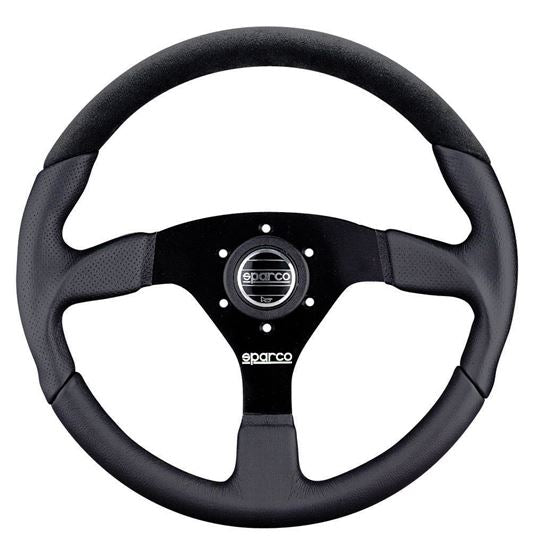 Sparco Steering Wheel L505 Lap 5 Blk/Blk/Blk