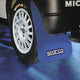 Sparco Mud Flap Pair Blue