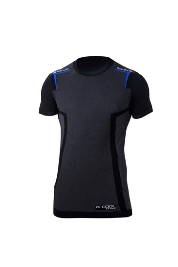 Sparco T-Shirt K-Carbon Black/Blue