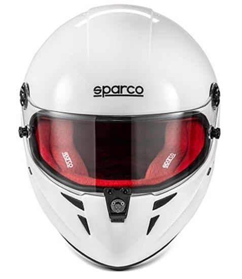 Sparco Stealth RF Helmet - Large - White/Red