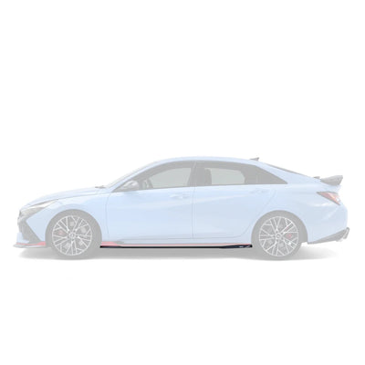 Hyundai Elantra N Carbon Fiber Side Skirts V1