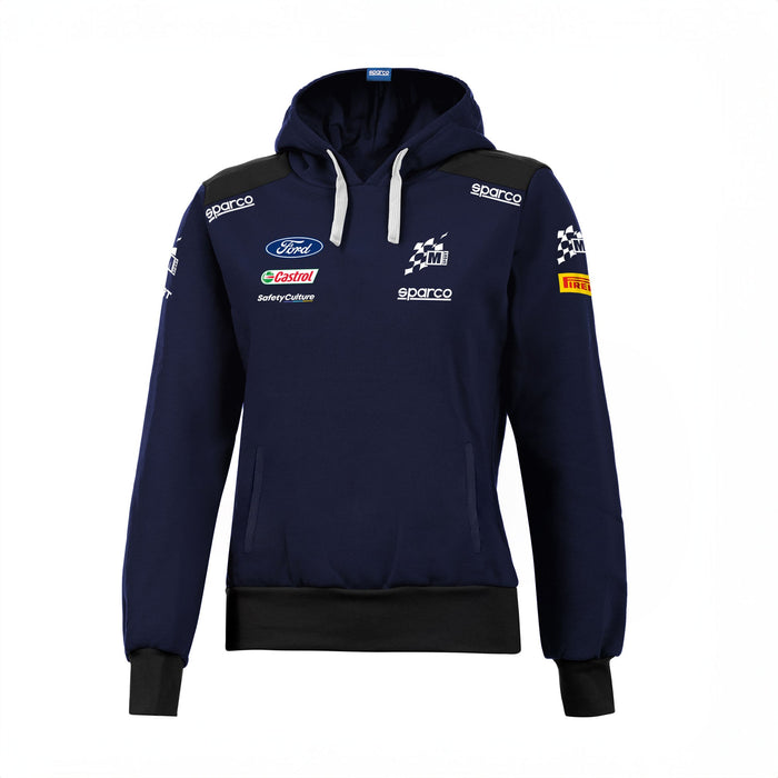 Sparco Sweatshirt Hooded WWW Royal LRG