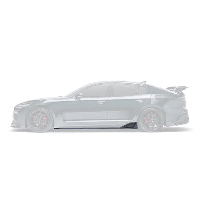 Kia Stinger (Final Edition) Carbon Fiber Side Skirts