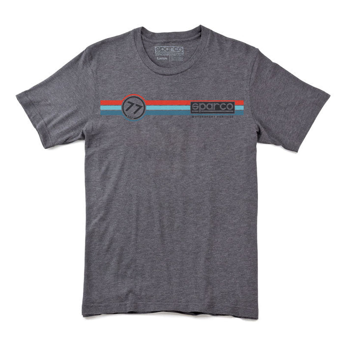 Sparco T-Shirt Circuit Tri Gray Medium