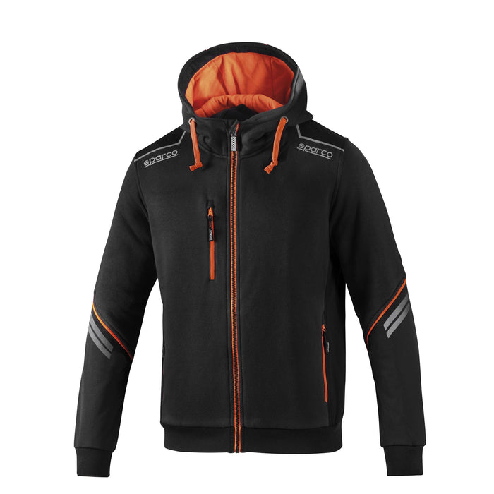 Sparco Sweatshirt Hooded WWW Orange XLRG