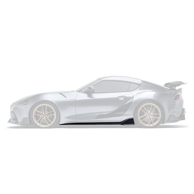 Toyota GR Supra Carbon Fiber Side Skirts V1