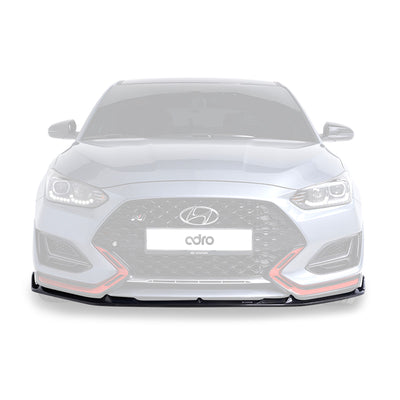 Hyundai Veloster N Carbon Fiber Front Lip (A TYPE) V2