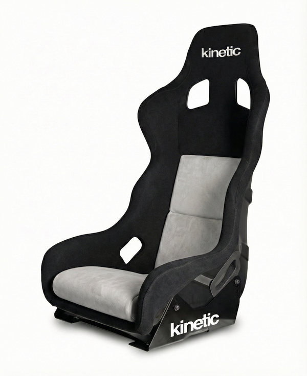Kinetic APEX XL Alcantara pad kit in cloud grey suede