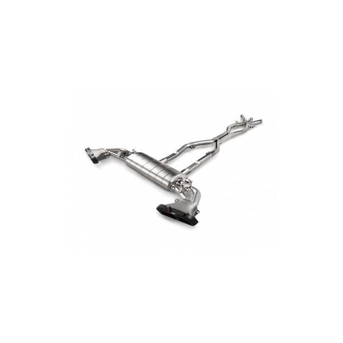 Akrapovic Replacement Titanium Tail Pipe - Single (for S-ME/TI/4)