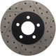 StopTech 03-09 Lincoln Town Car / 03-09 Mercury Grand Marquis Front Left Slotted & Drilled Rotor