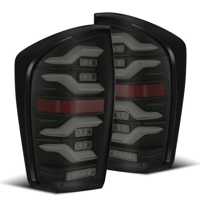 AlphaRex 16-23 Toyota Tacoma LUXX-Series LED 3rd Brake Light Black Smoke