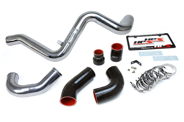 HPS Intercooler Pipe - 2016-2018 Ford Focus RS 2.3L Turbo - Polished (17-104P)