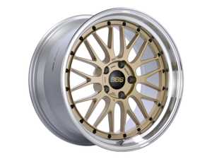 BBS LM 19x10 5x114.3 ET40 Diamond Black Center / Machined Lip Wheel -82mm PFS/Clip Required