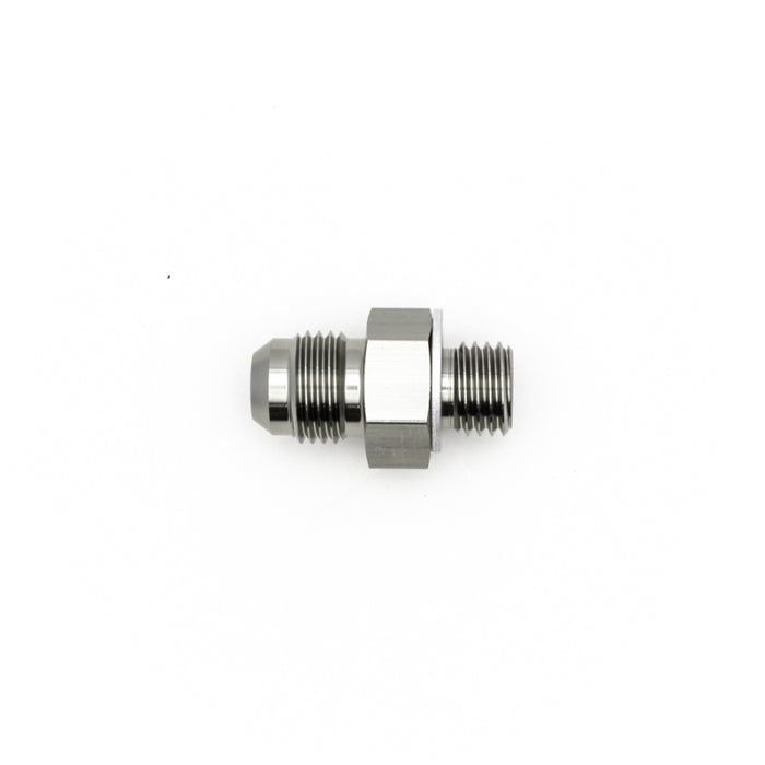 DeatschWerks 6AN Male Flare To M12 X 1.5 Male Metric Adapter (Incl. Crush Washer)