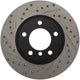 StopTech Power Slot 01-02 BMW Z3 / 03-09 Z4 / 3 Series Front Right Drilled & Slotted Rotor