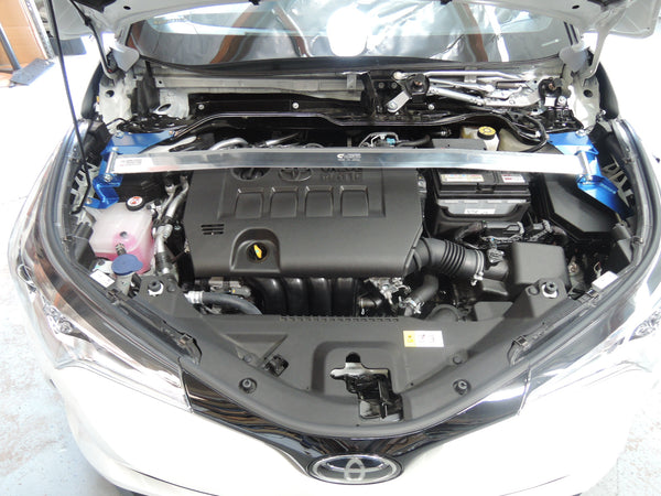 Cusco Strut Bar OS Front for 2018+ Toyota C-HR Flat - Type 3