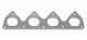 Vibrant T304 SS Exhaust Manifold Flange for Honda/Acura B-series motor 3/8in Thick