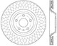 StopTech Slotted & Drilled Sport Brake Rotor