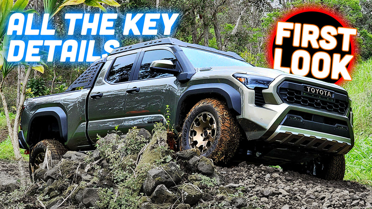 BOLD x REMARK 23+ Toyota Tacoma w/ Long 6ft. Bed Catback Exhaust