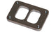Vibrant T04 Turbo Inlet Flange (Divided Inlet) Mild Steel 1/2in Thick