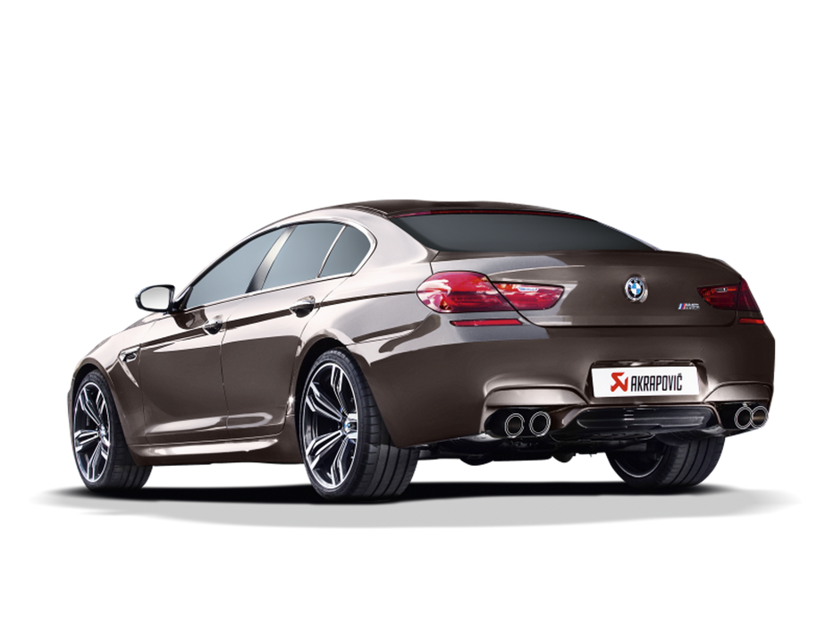 Akrapovic 13-17 BMW M6 Gran Coupe (F06) Evolution Line Cat Back (Titanium) w/ Titanium Tips