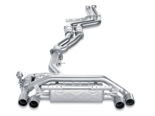 Akrapovic 11-12 BMW 1 Series M Coupe (E82) Evolution Line Cat Back (Titanium) w/ Carbon Tips