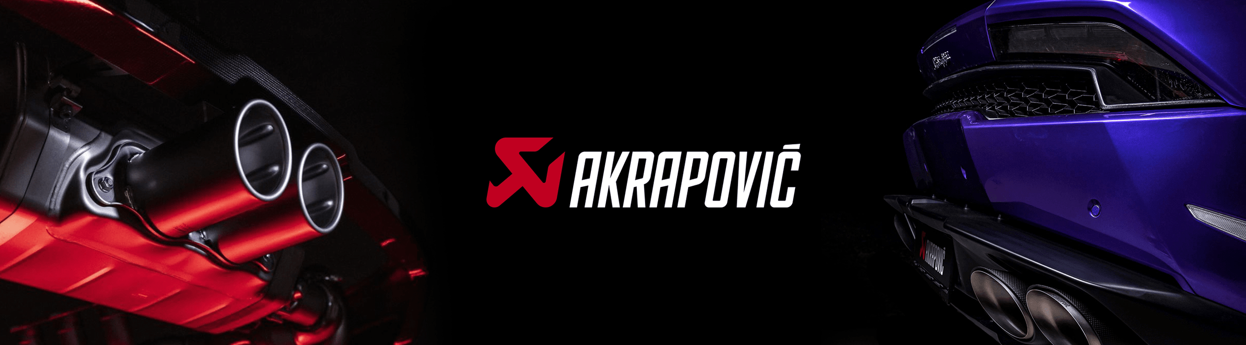 Akrapovic Leather Desk Valet - Red