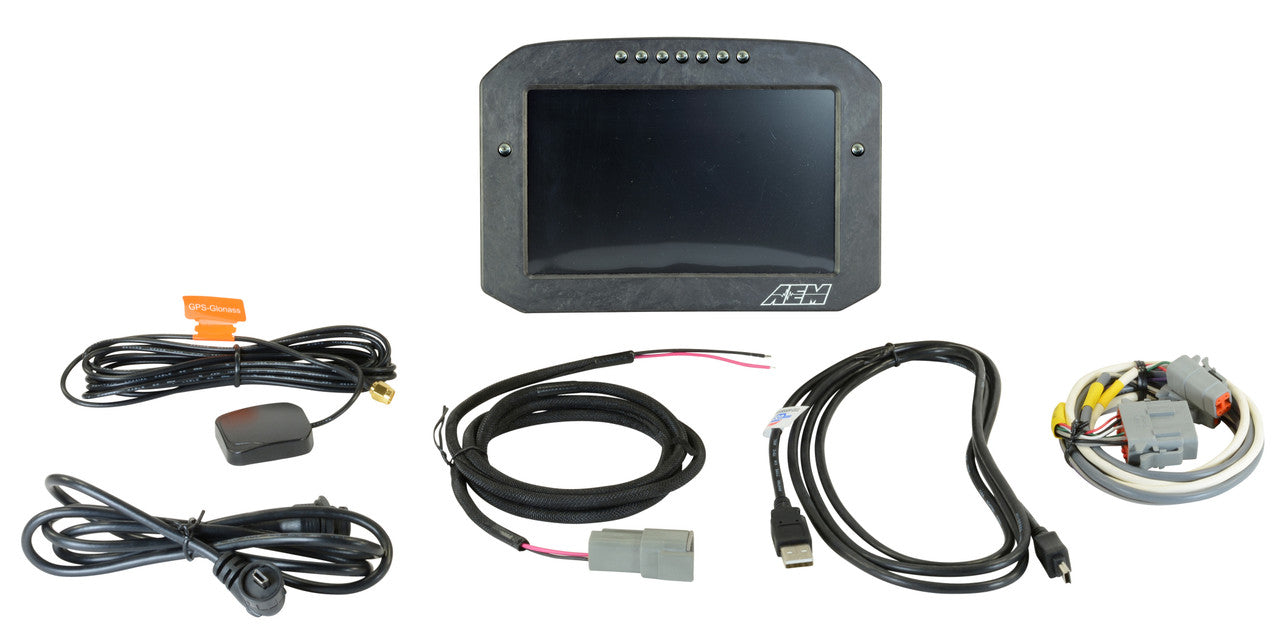 AEM CD-5L Carbon Logging Flush Digital Dash Display