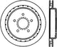 StopTech Power Slot 97-04 Chevy Corvette Slotted Left Rear CRYO Rotor