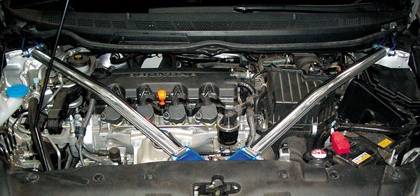 Cusco Strut Bar OS Triangle Front FD1 - Honda Civic