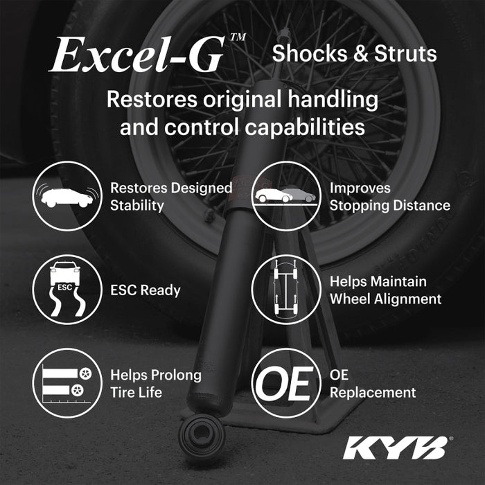 KYB 19-23 Honda Passport AWD Excel-G Gas Shock - Rear