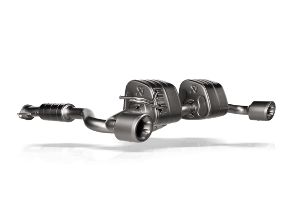 Akrapovic 2024+ Toyota GR/GRMN Yaris Slip-On Race Line (Titanium)