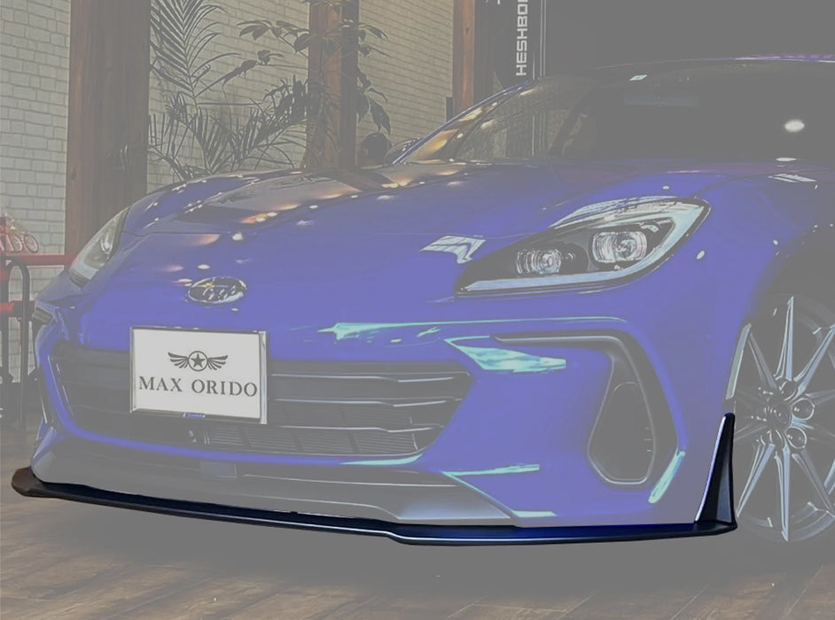 MAX ORIDO x AKEa - Front Lip Spoiler + Side Fins Kit - Subaru BRZ 2022+