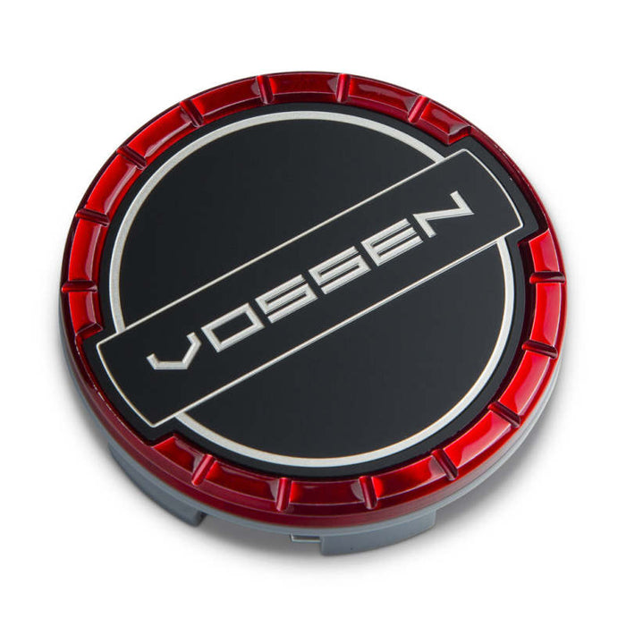 Vossen HF Carbon Billet Sport Cap 2.0 - Large (VHFL) - Yellow - Twill Weave (Gloss)