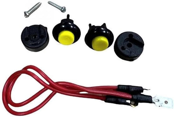 Sparco Horn Button Kit Small Yellow