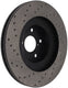 StopTech 02-10 WRX Drilled Left Front Rotor
