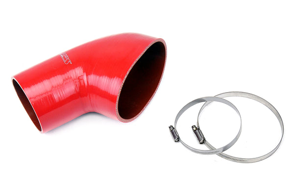HPS Silicone Air Intake Hose - 2001-2006 BMW E46 M3 - Red (57-1078-RED)