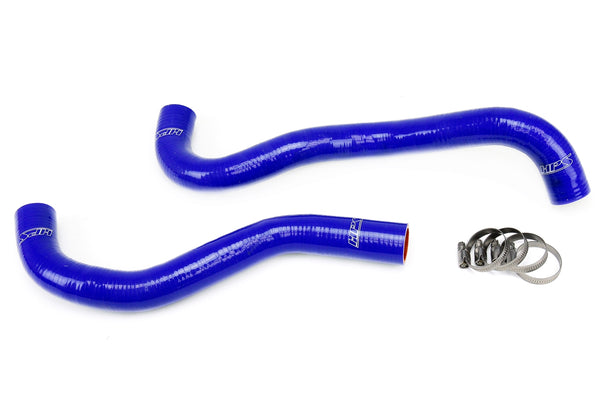 HPS Silicone Radiator Hoses - 2012-2015 Honda Civic Si - Blue (57-1199-BLUE)