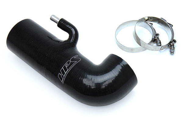 HPS Silicone Air Intake Hose - Black (57-1231-BLK)