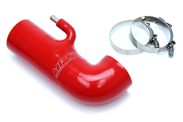 HPS Silicone Air Intake Hose - Red (57-1231-RED)
