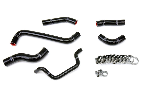 HPS Silicone Radiator Hoses - 2010-2011 Kawasaki KX450F - Black (57-1242-BLK)