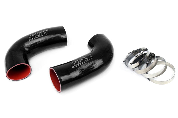 HPS Silicone Air Intake Hose - 1998-2003 BMW M5 E39 5.0 V8 - Black (57-1291-BLK)