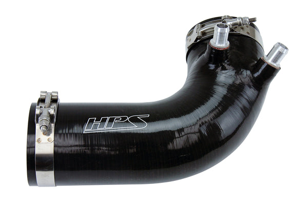 HPS Silicone Air Intake Hose - Black (57-1499-BLK)
