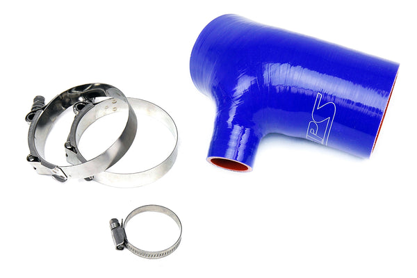 HPS Silicone Air Intake Hose - 2016-2024 Mazda MX-5 Miata 2.0L - Blue (57-1544-BLUE)