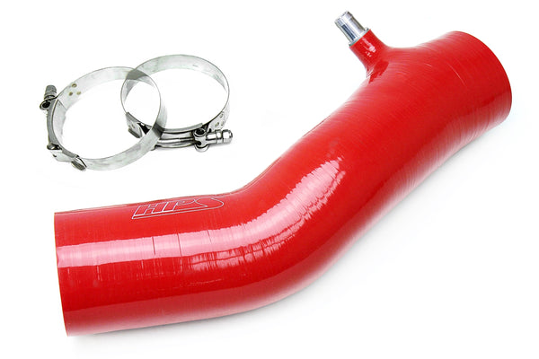 HPS Silicone Air Intake Hose - 2016-2023 Toyota Tacoma 3.5L V6 (Exclude TRD airbox) - Red (57-1600-RED)