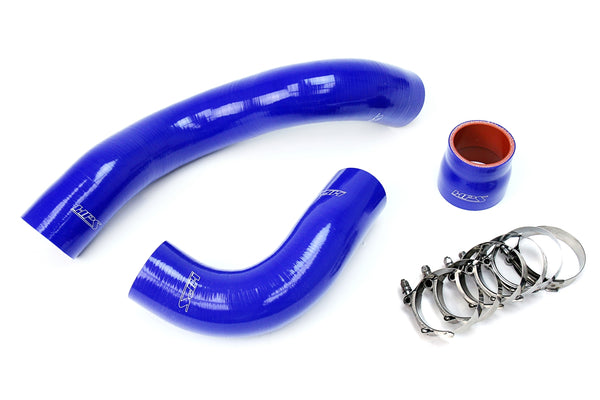 HPS Silicone Intercooler Hoses - 2017-2021 Honda Civic Type R 2.0L Turbo - Blue (57-1697-BLUE)