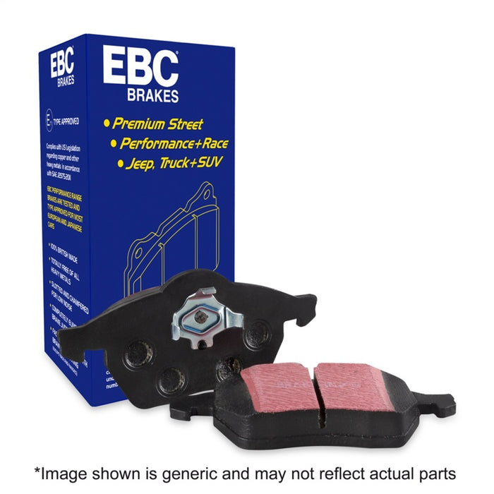 EBC 14-16 Ram Promaster 3.0TD (Solid Rear Rotors) Ultimax Rear Brake Pads