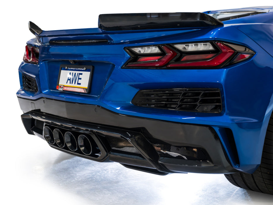 AWE Tuning 2021+ Cadillac CT4-V Blackwing SwitchPath Exhaust - Chrome Silver Tips