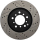 StopTech Slotted & Drilled Sport Brake Rotor
