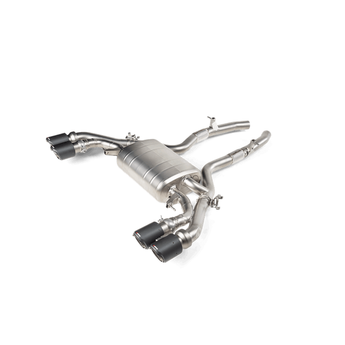 Akrapovic 19-20 BMW X4 M (F98) Slip-On Line (Titanium) w/Carbon Tips